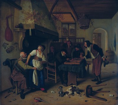 Das Doppelte Spiel von Jan Havickszoon Steen